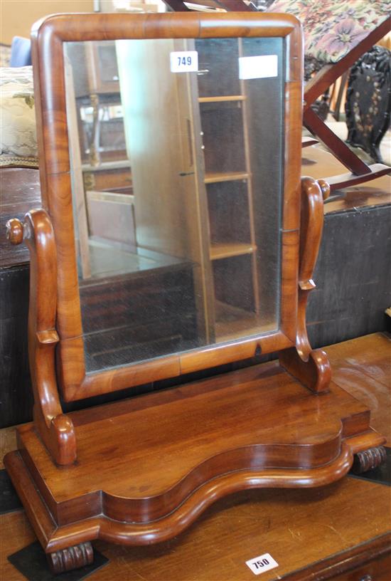 Victorian toilet mirror